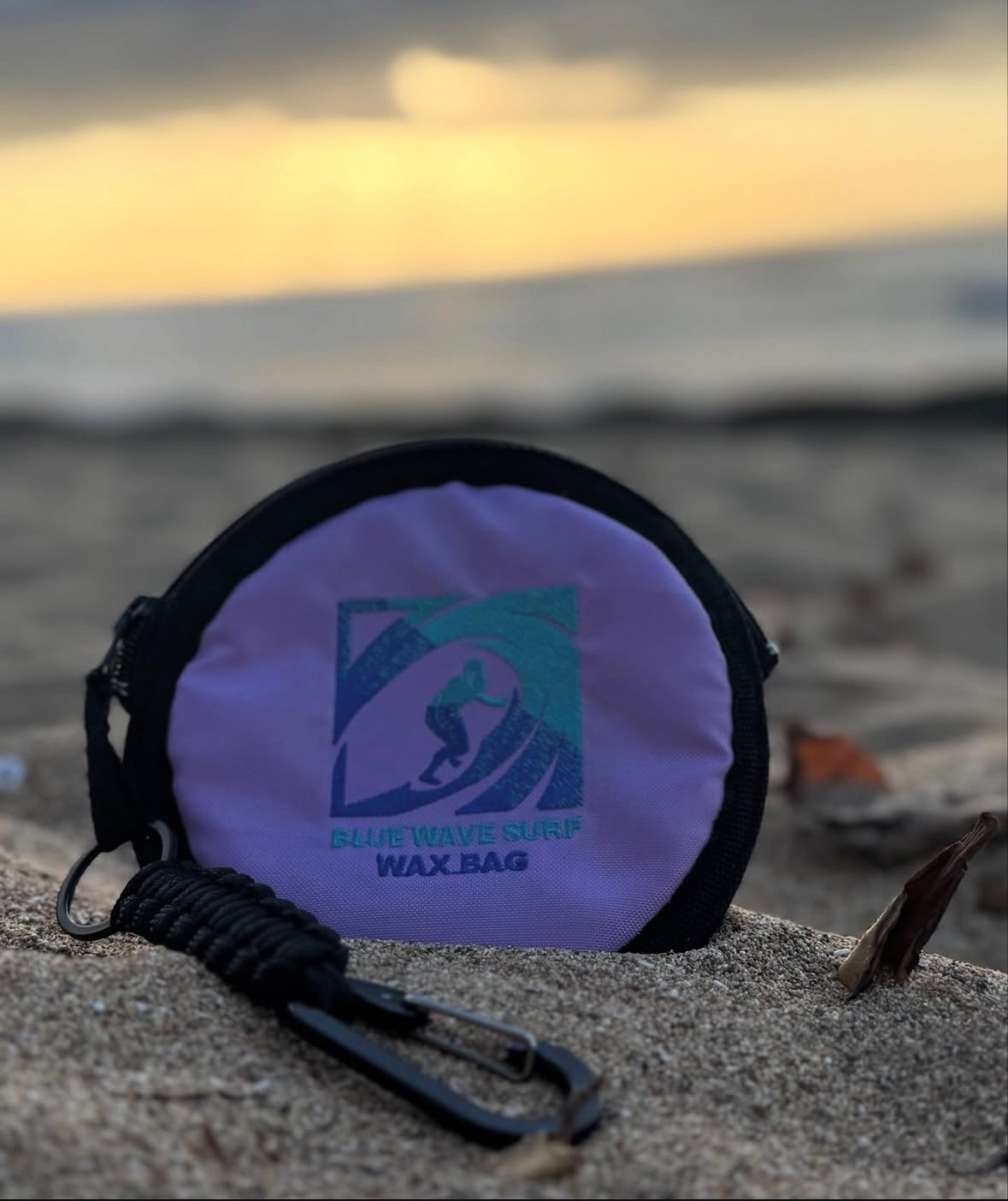 Blue wave surf wax bag (Purple)