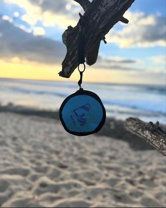 Blue wave surf wax bag ( Blue)